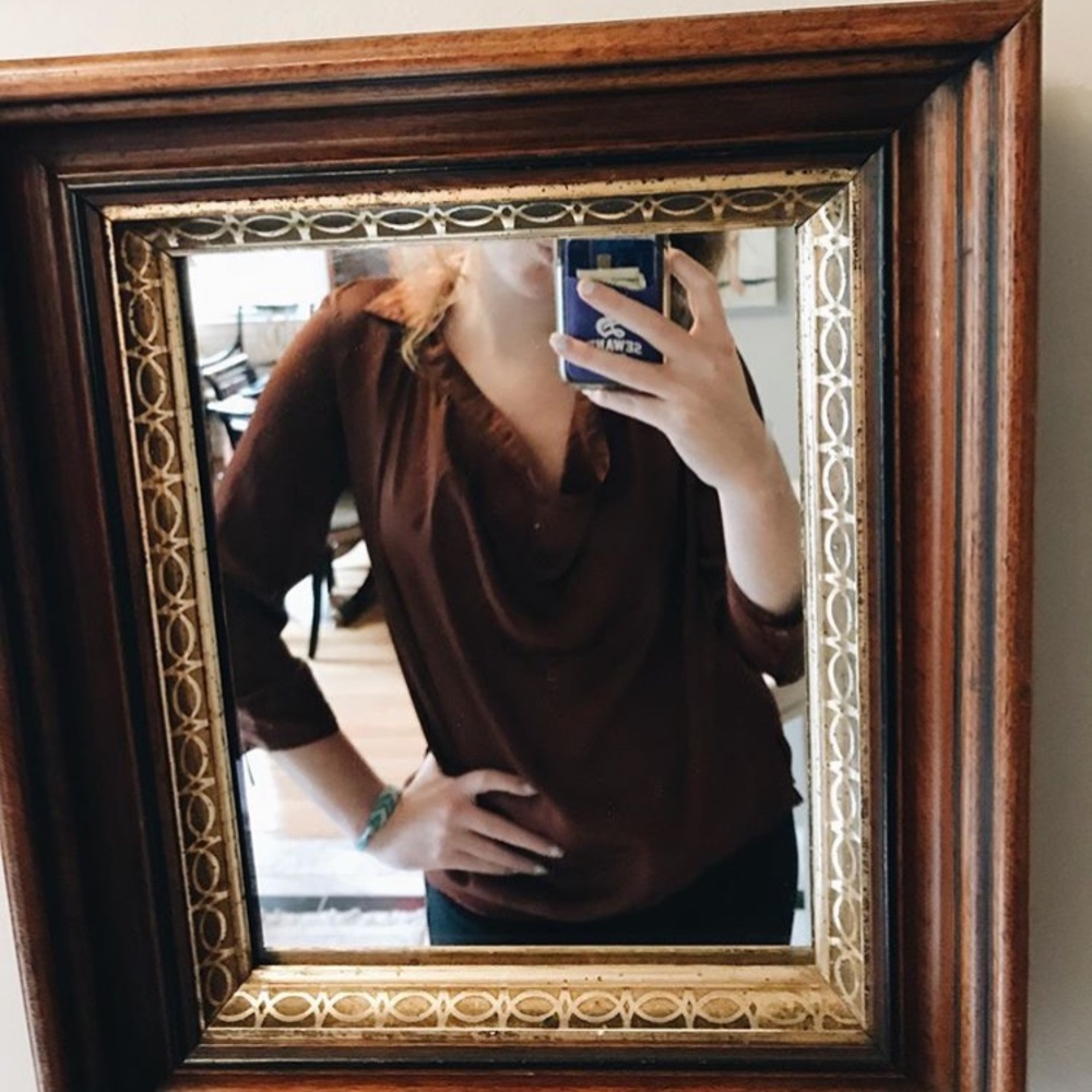 Vince Satin Top
